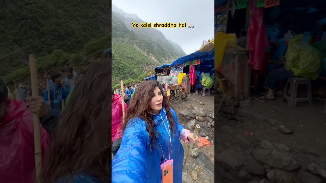 Ye kaisi shraddha hai 🙌🏻 #priyankaatyagi #shorts #kedarnath #yatra #reality