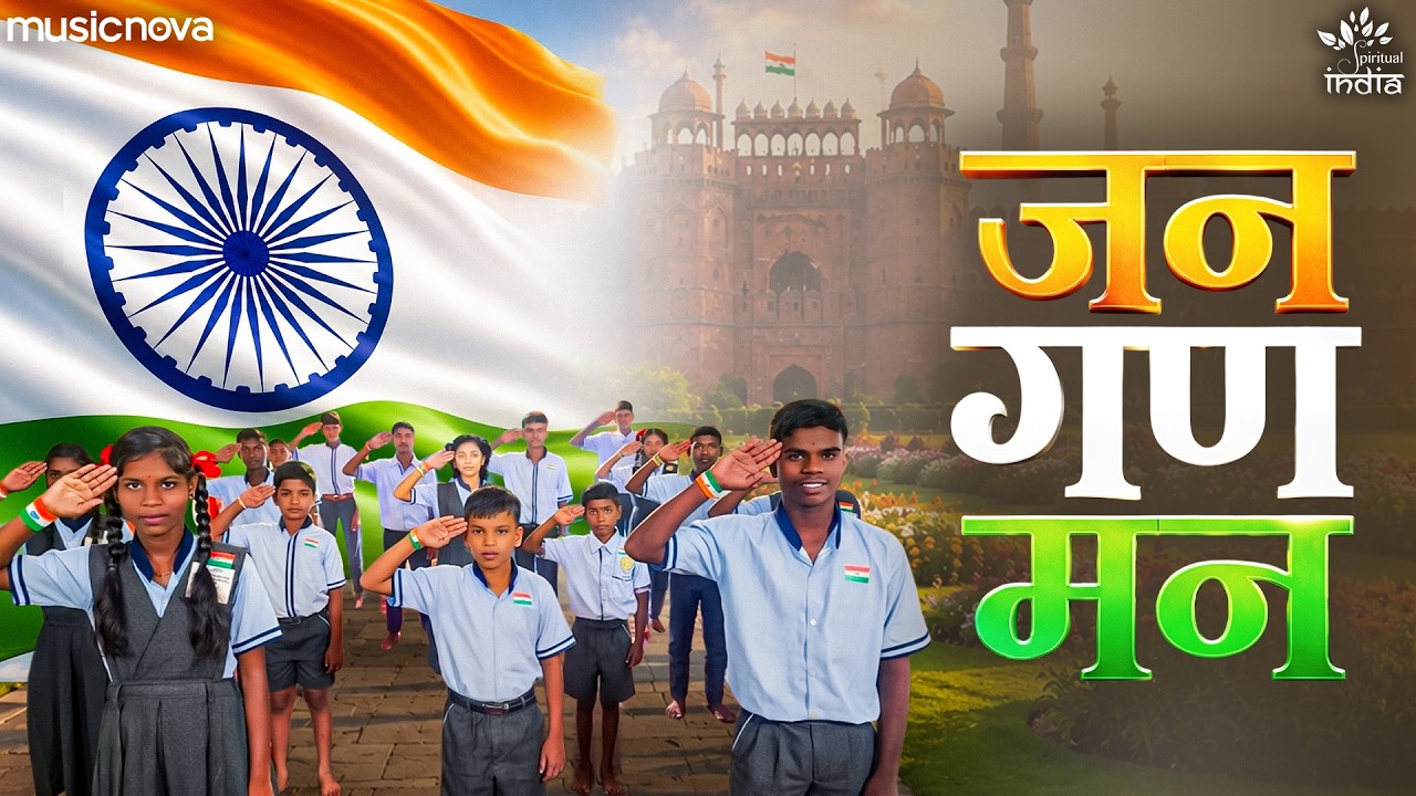 जन गण मन Jana Gana Mana - National Anthem | Desh Bhakti Song | Rashtriya Geet | Adhinayaka Jaya Hai