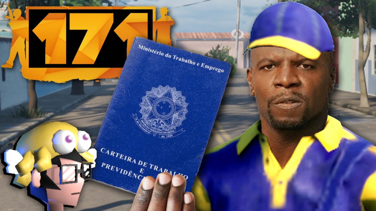 tentei todos os empregos do 171 (gta brasileiro)