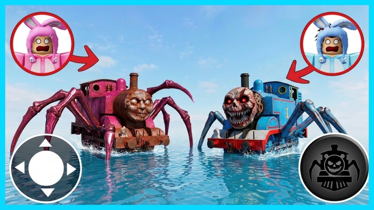 MIPAN & ZUZUZU Cari SCP MORPH Kereta Laba Laba! ROBLOX