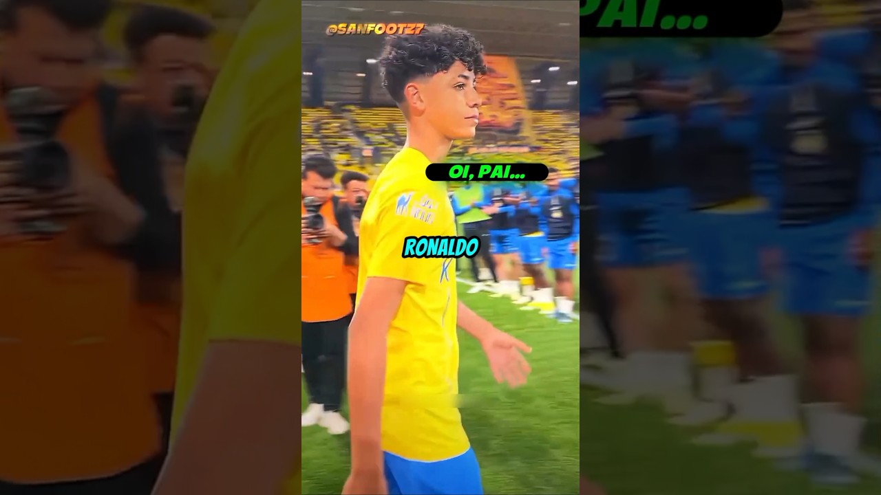 CRISTIANO JR FICOU COM VERGONHA 😱 #shorts #futbol