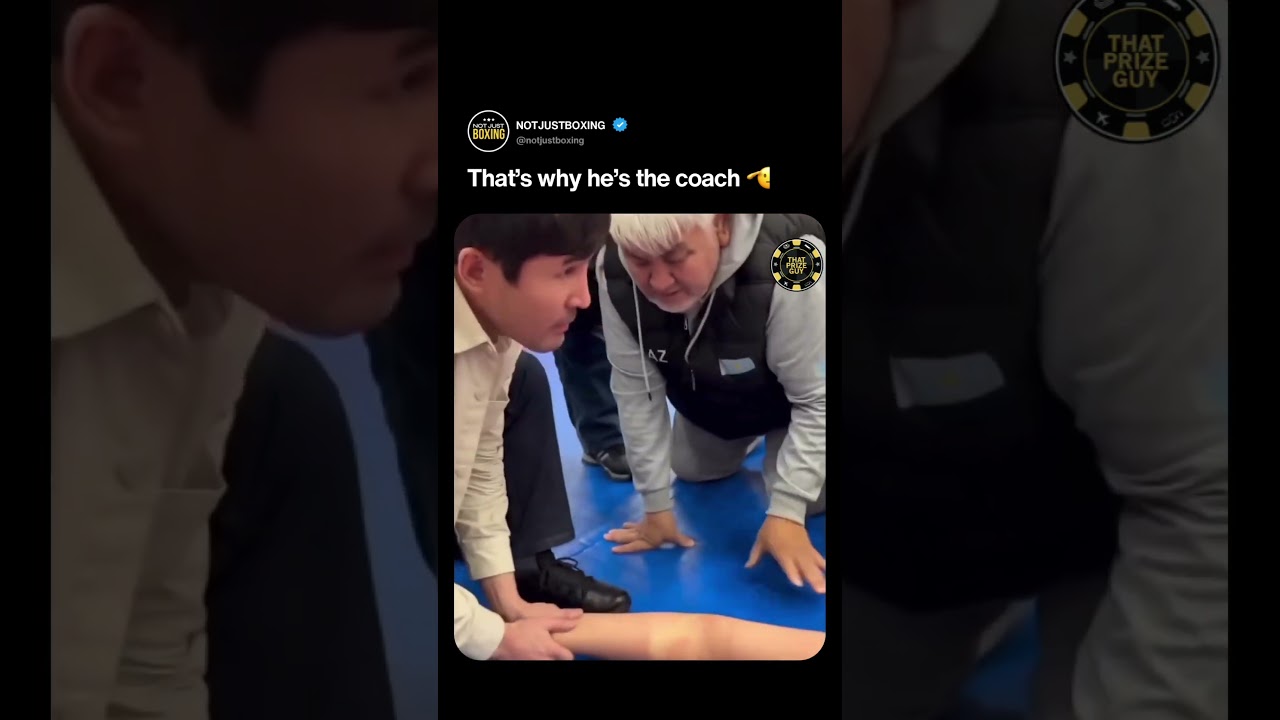 Coach FIXES NASTY INJURY 😮