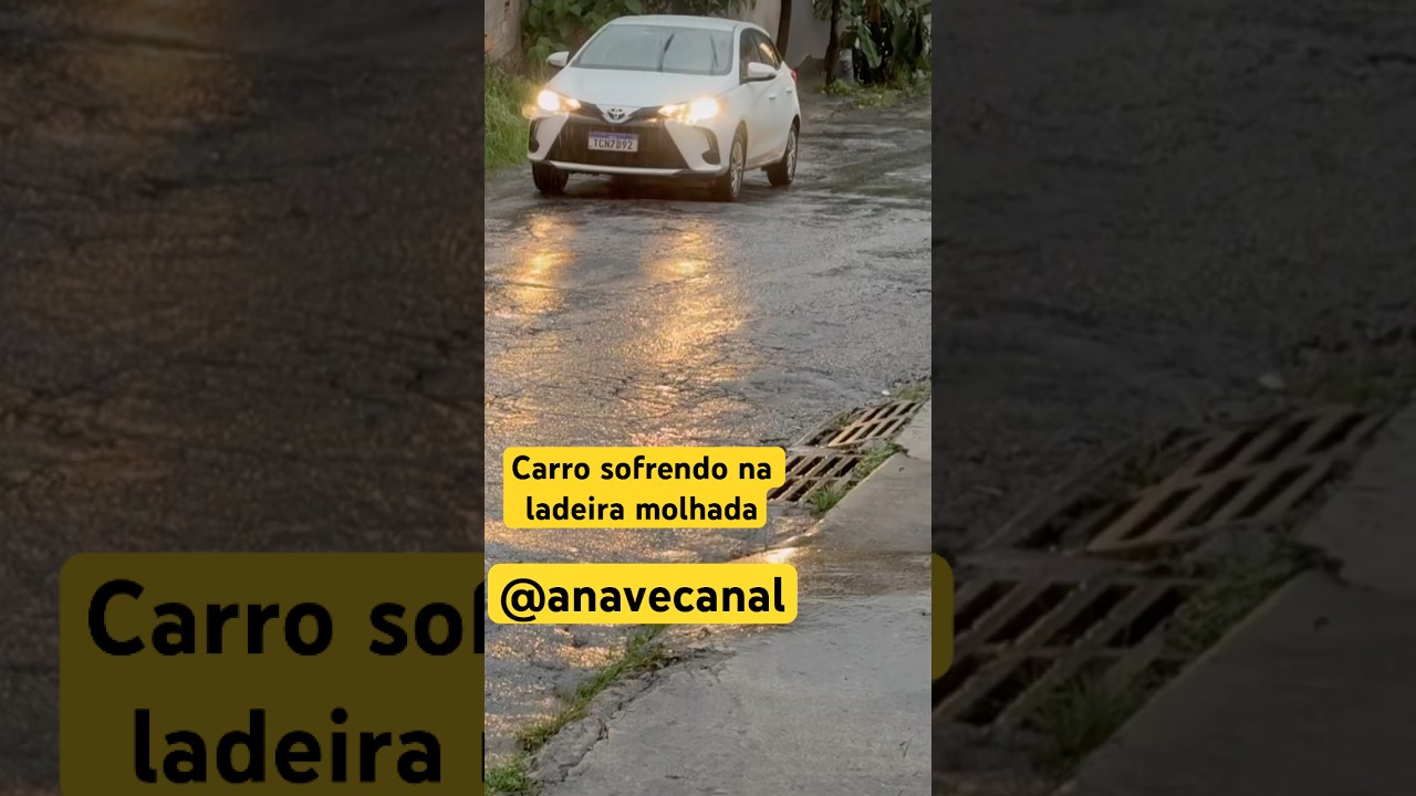 Carro Elétrico vs. Ladeira Molhada: O BYD Dolphin humilhou? 🚗⚡️ #shorts #byd #viral