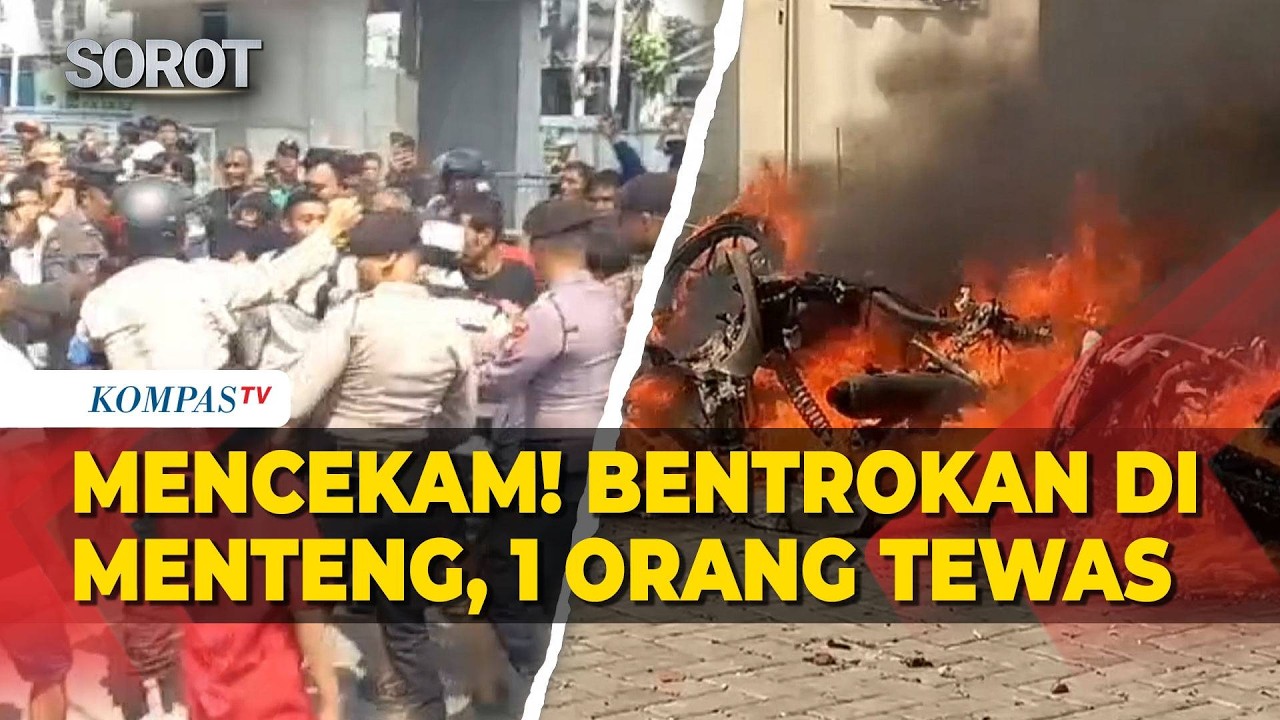 Detik-Detik Bentrok Warga di Jalan Tambak Menteng, 1 Orang Tewas & 1 Kritis