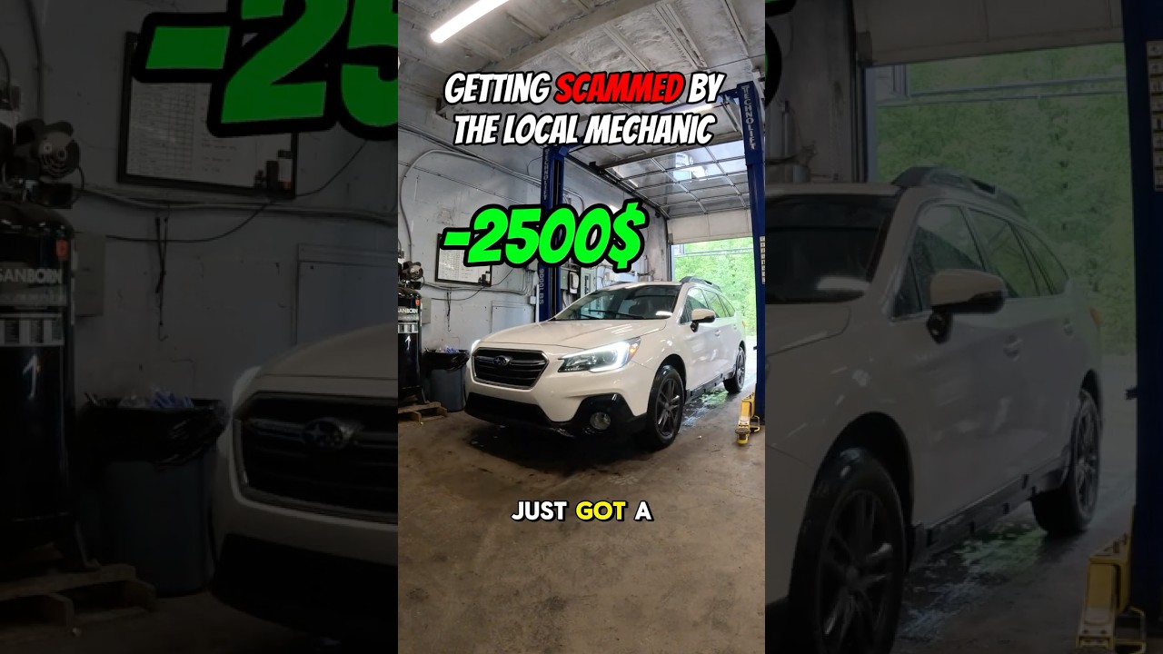 Scammed from her mechanic 😭