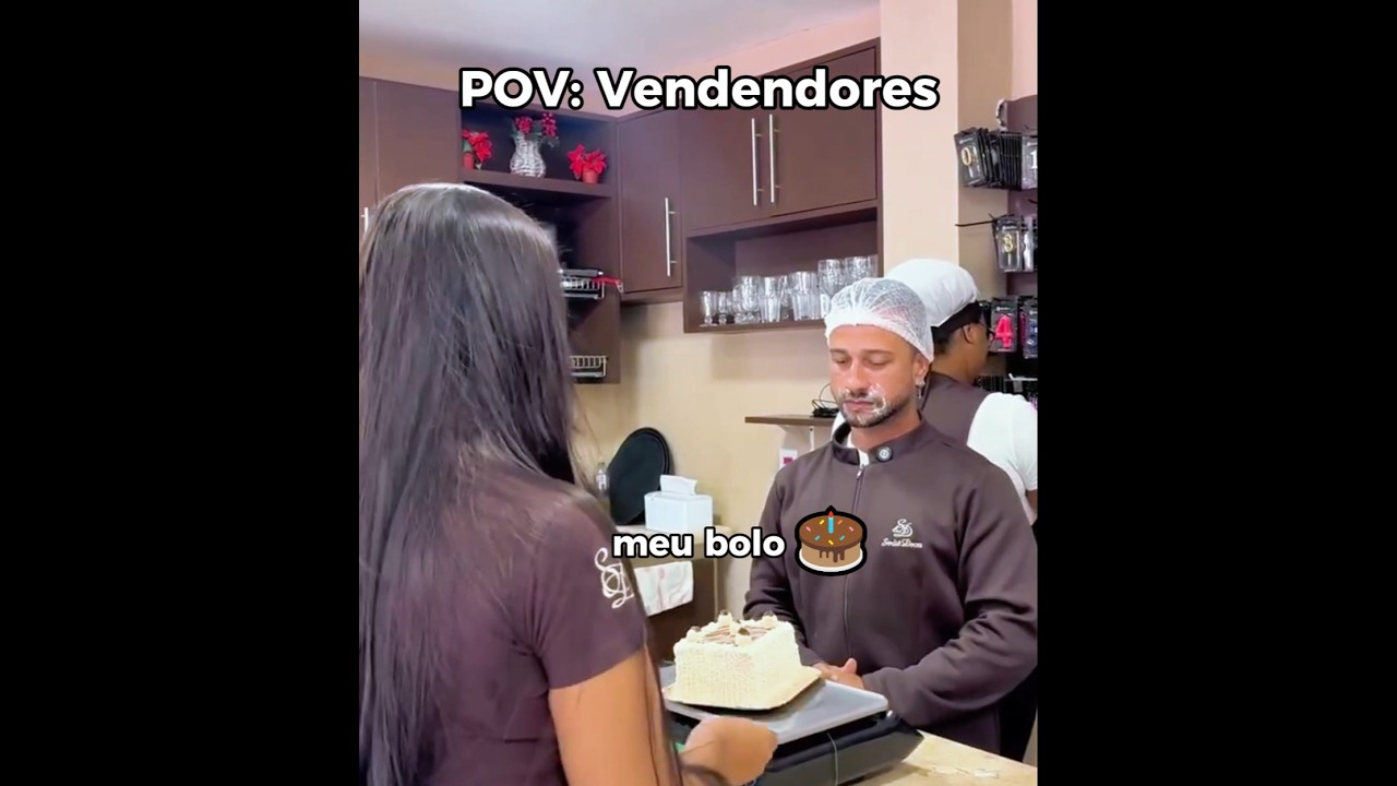 VOCÊ COMEU MEU BOLO | #humor #shorts