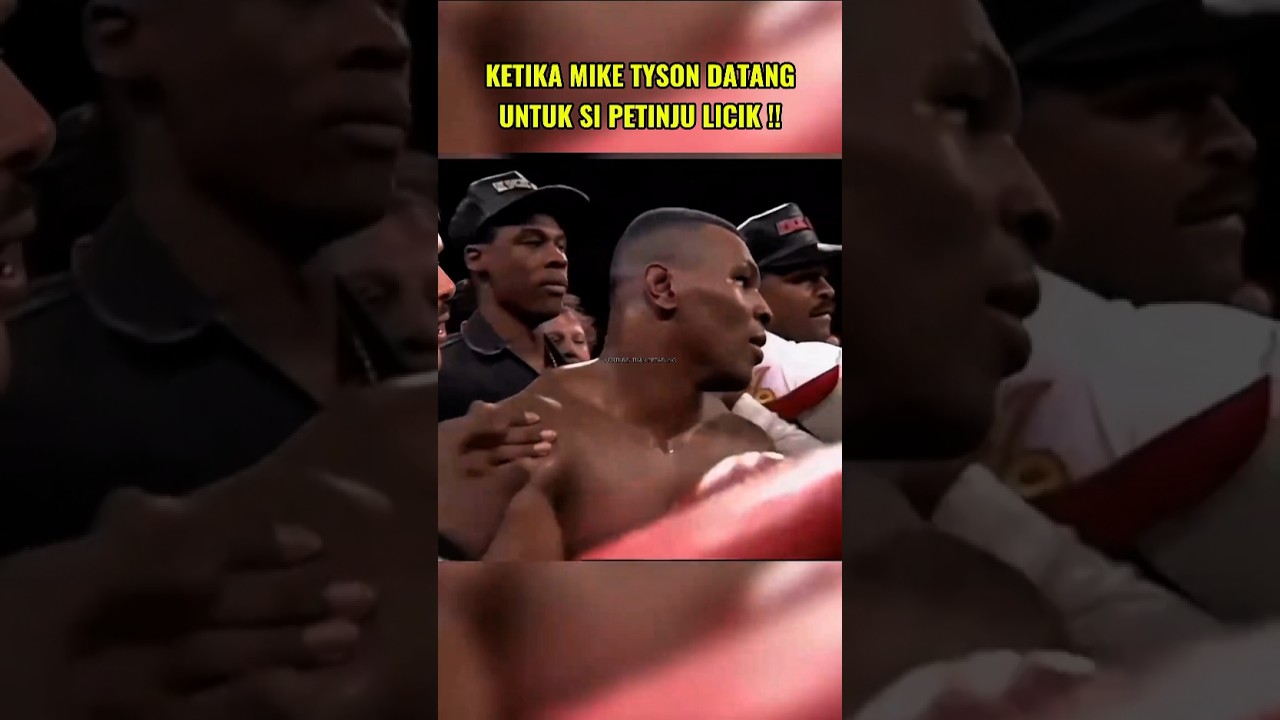 ketika Mike Tyson datang untuk si petinju licik!!#boxing #tinju #mma #ufc #shorts