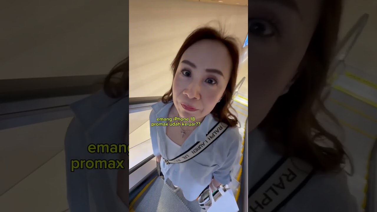 Kayaknya aku orang pertama yang punya iphone 18 promax