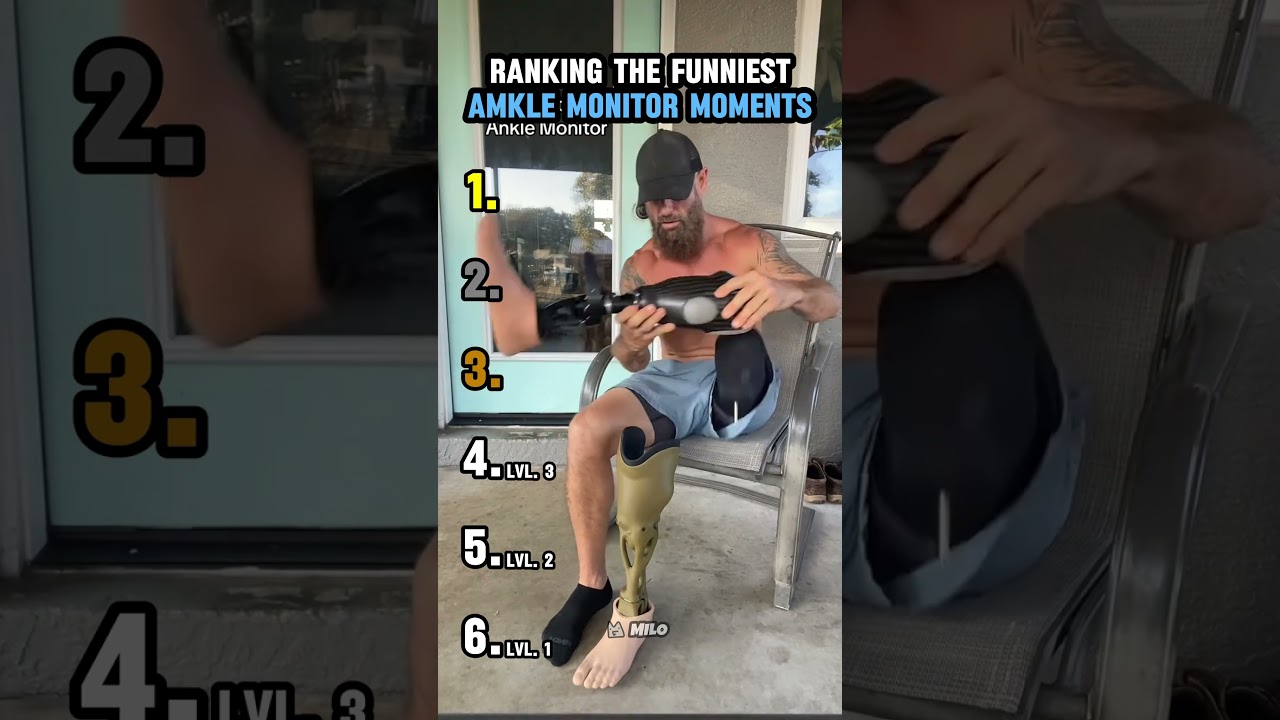 RANKING THE FUNNIEST ANKLE MONITOR MOMENTS