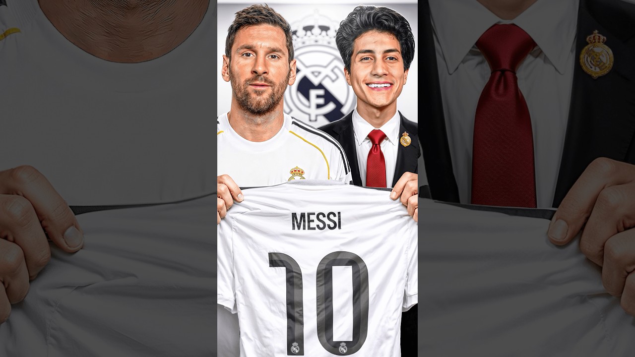 هل ممكن ريال مدريد يكتب اسم ميسي !