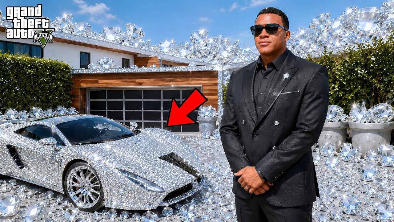 Franklin Becomes the Richest Guy in GTA 5 ! in Telugu