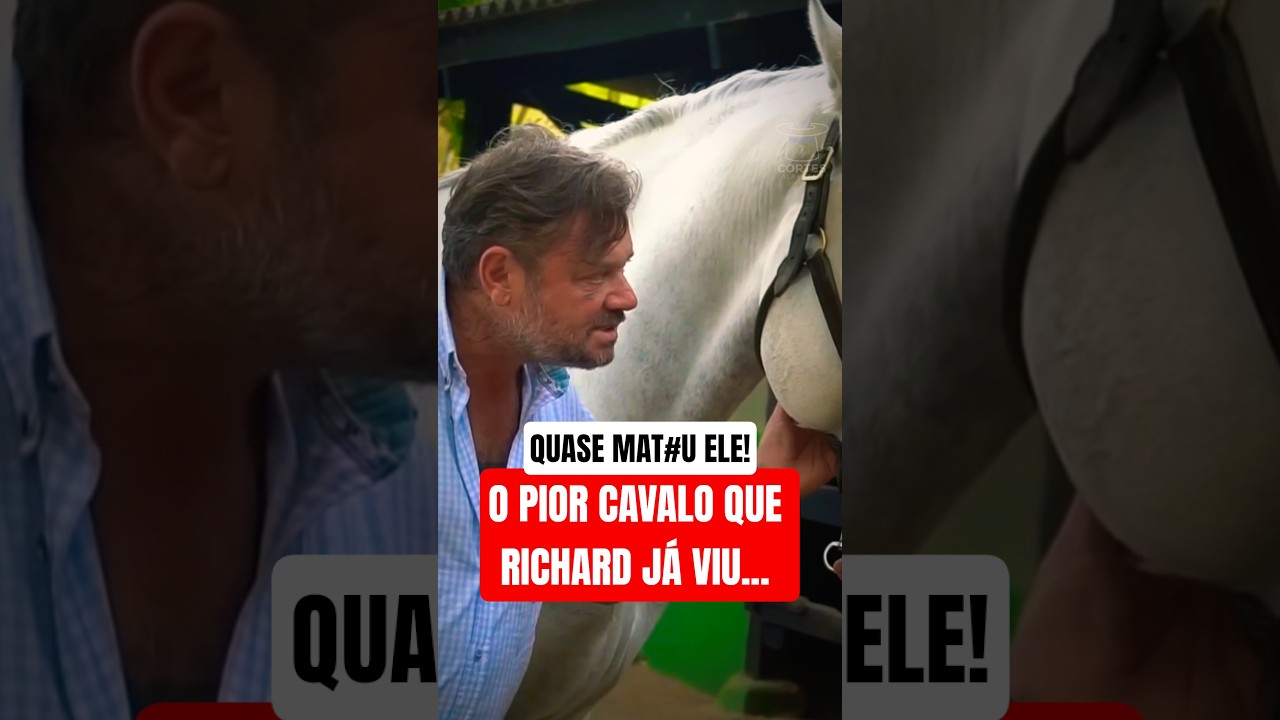 O CAVALO MAIS PERIGOSO QUE RICHARD ENFRENTOU #richardrasmussen #cavalo #animais #sobrevivência