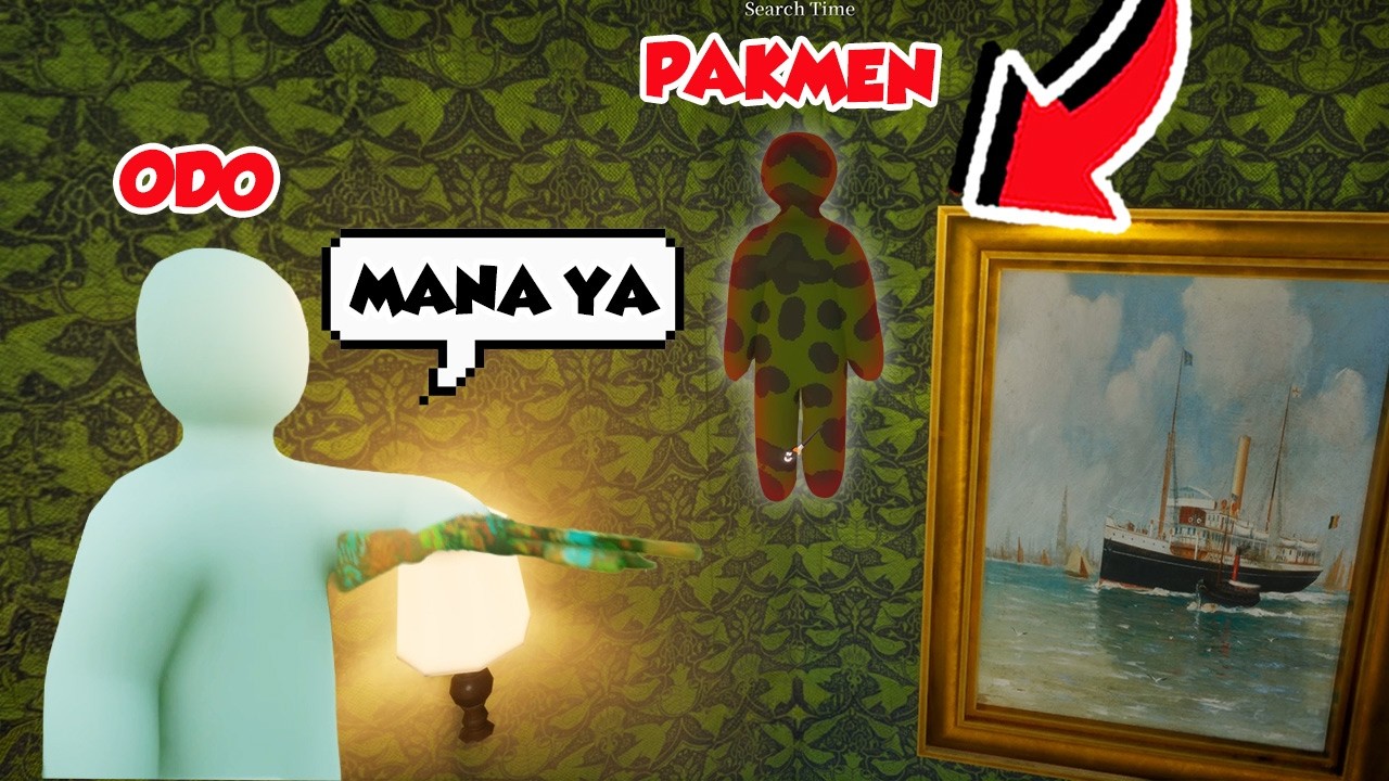 AKU MENYAMAR MENJADI TEMBOK PALING GAK KETEBAK DI PETAK UMPET!! - Mecca Chameleon