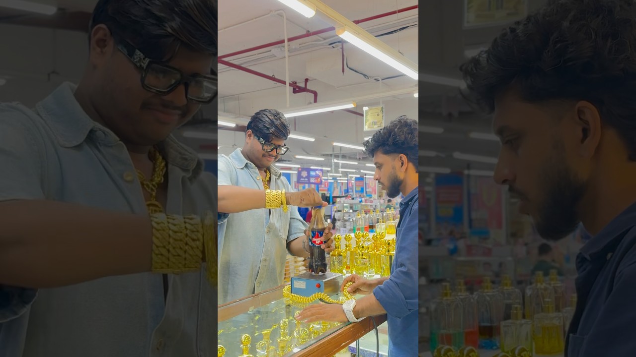 From Thums Up to Gold! 🥤🥇 #trending #shorts #catchysmells #itmaaz #perfume #gold  #youtuber
