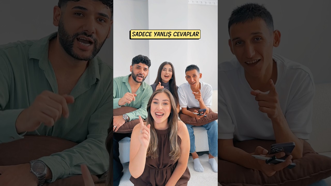 Sadece yanlış cevap challenge😂
