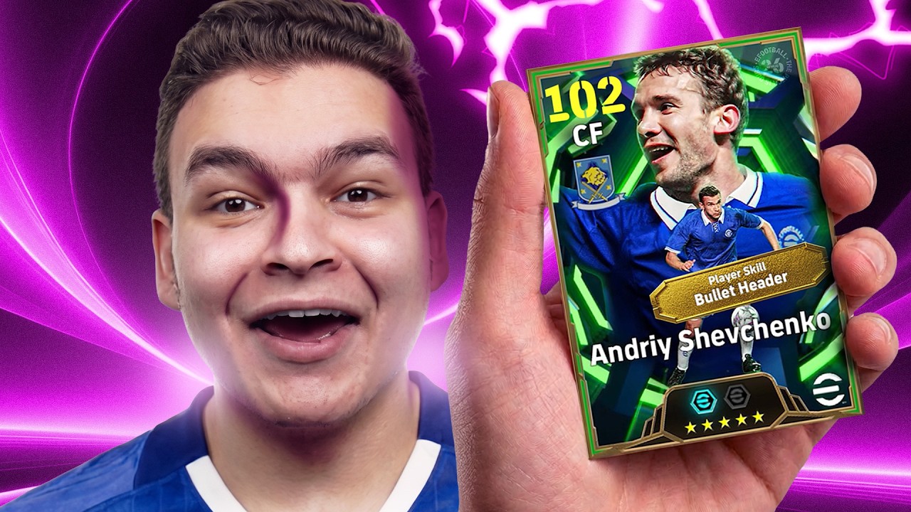 وأخيرااا تجربه شيفتشينكو ال102 ملك البوليت هيدر 💥🤯! eFootball 2026