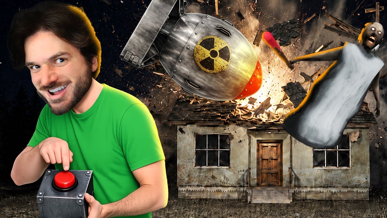 EU EXPLODI A CASA DA GRANNY COM UMA... BOMBA ATÔMICA!!!
