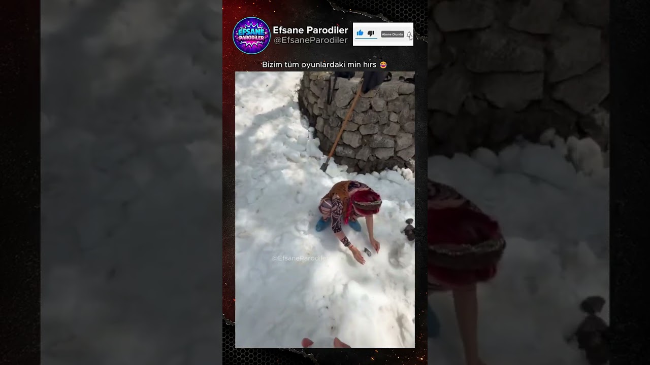 Bizim tüm oyunlardaki min hırs