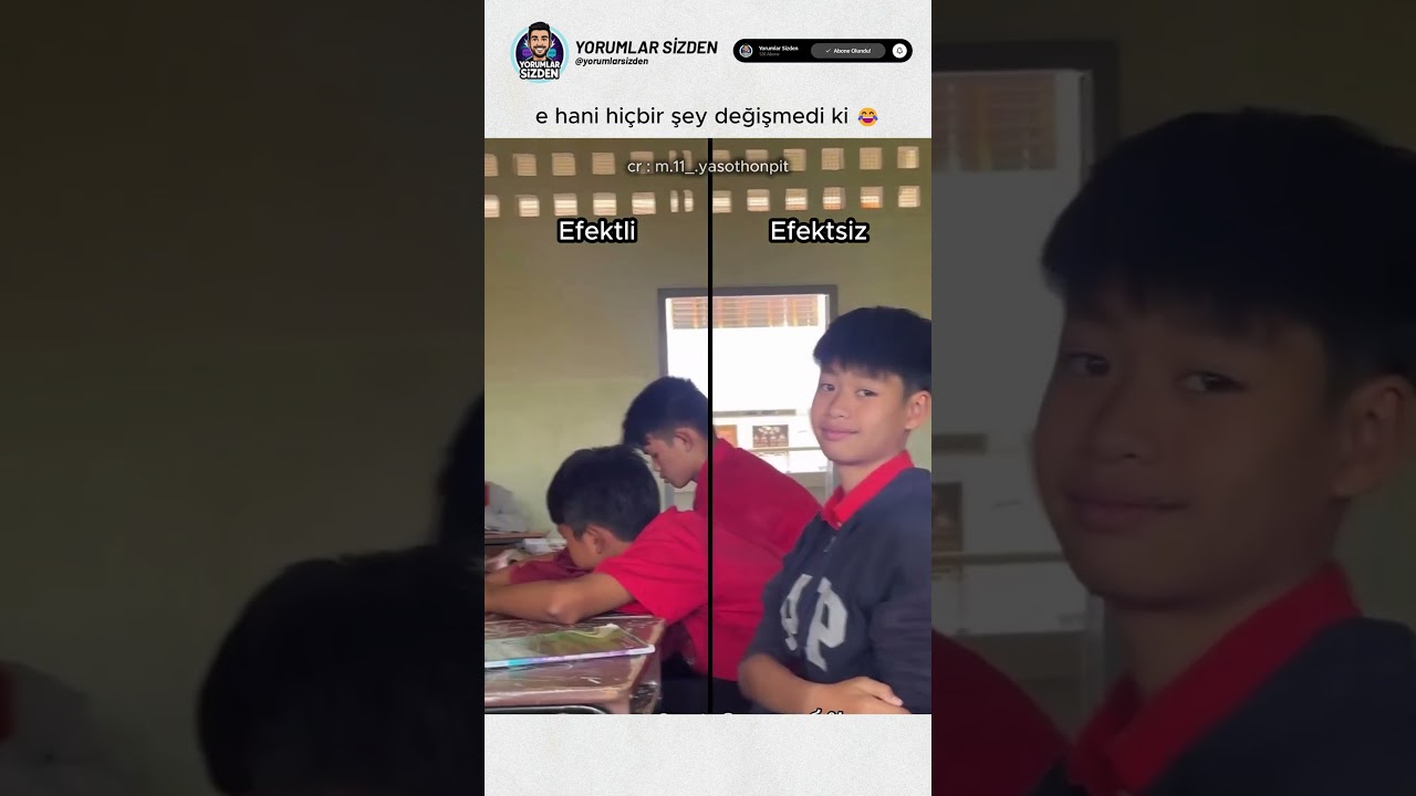 hiçbir şey değişmedi 😂 @m.11_.yasothonpit