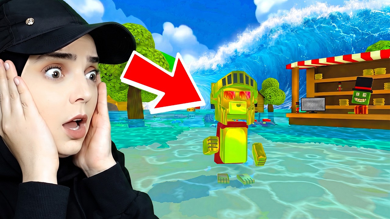 SÜPER AYI DEV TSUNAMİNİN ALTINDA KALDI! 😱🌊