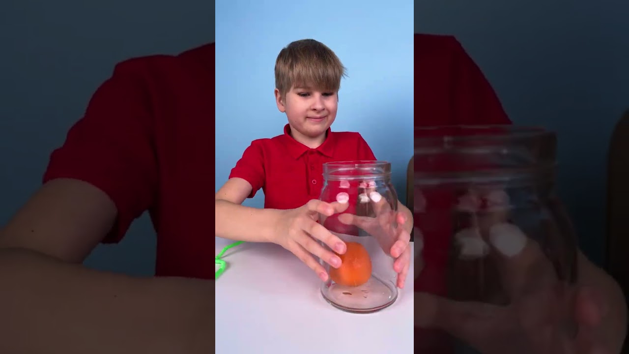 Can You Sink This Mandarin? 😱 STEM Science Challenge! 🍊💧 #shorts #experiment