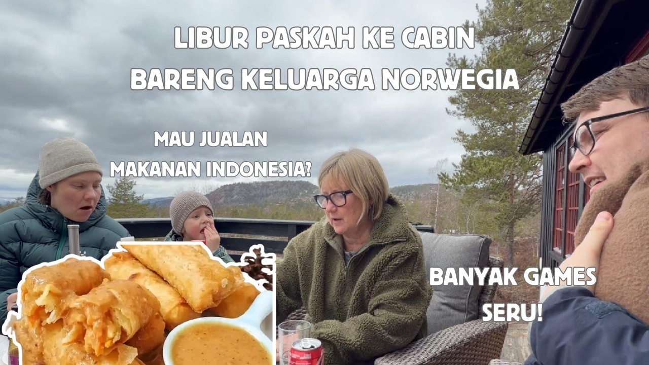 MAKAN LUMPIA SAMBAL PECEL SAMBIL NGOMONGIN JUALAN FOOD TRUCK DI NORWEGIA?