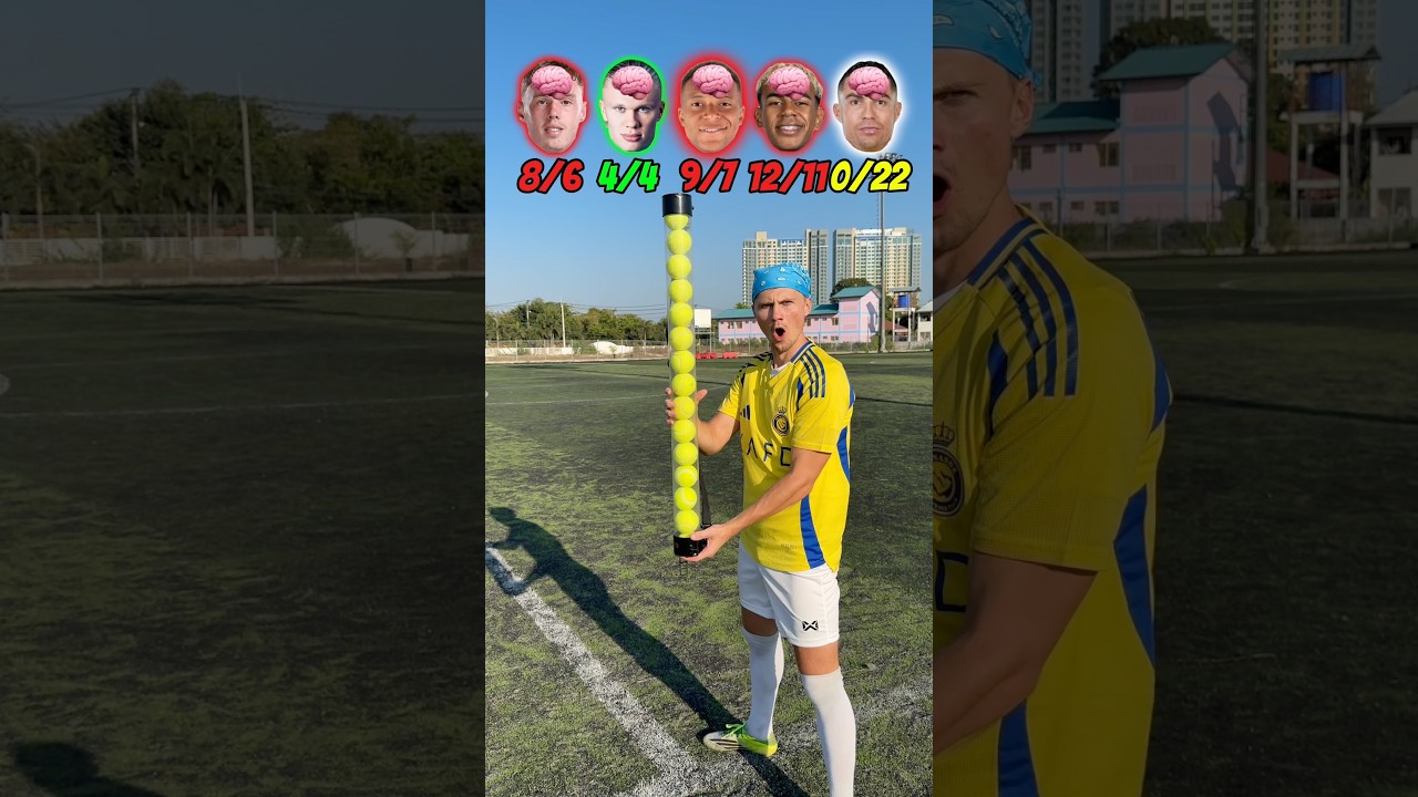 🧠🎾 IQ CHALLENGE | WHICH FOOTBALL PLAYERS WILL BE MORE INTELLIGENT!?