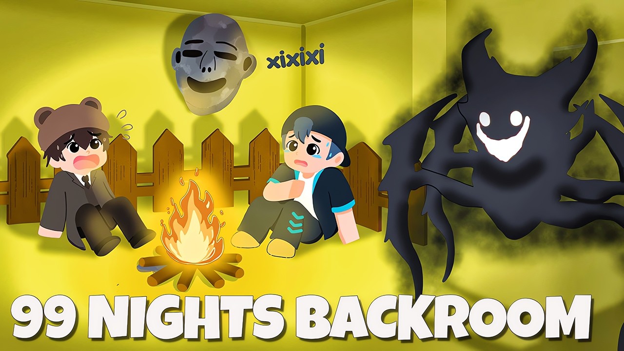 ENDING!! 99 Nights tapi Backroom & Sampai FINAL Boss 💀🥶💀 | Survive the Backrooms Indonesia