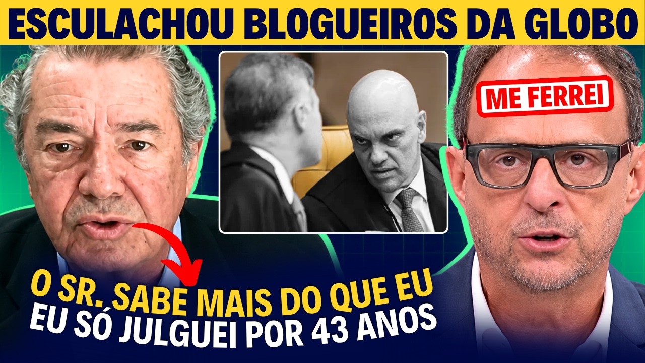 Ex-Ministro DETONA Jornalistas e DESMONTA Ataques contra André Mendonça | Marco Aurélio Mello