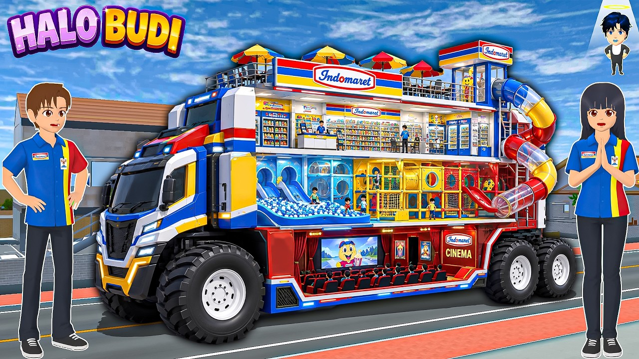 Yuta Mio Jadi Penjaga Kasir Indomaret Beroda 🥳 Bisa Jalan Jalan Sambil Belanja & Nonton Bioskop