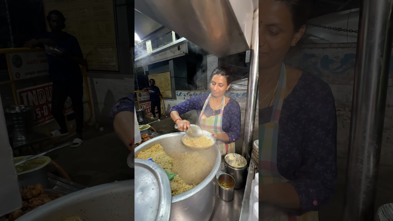 💥 OG 3AM 5/-Rs Bonda 10/-Rs Idly Tiffin spot runs by this strong lady (Akka shop) ⁉️ #shorts