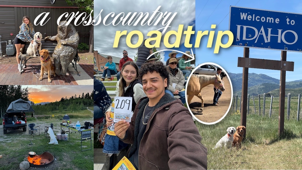 our 6 day road trip to northern Wyoming *with 2 dogs* | car camping 🏕️