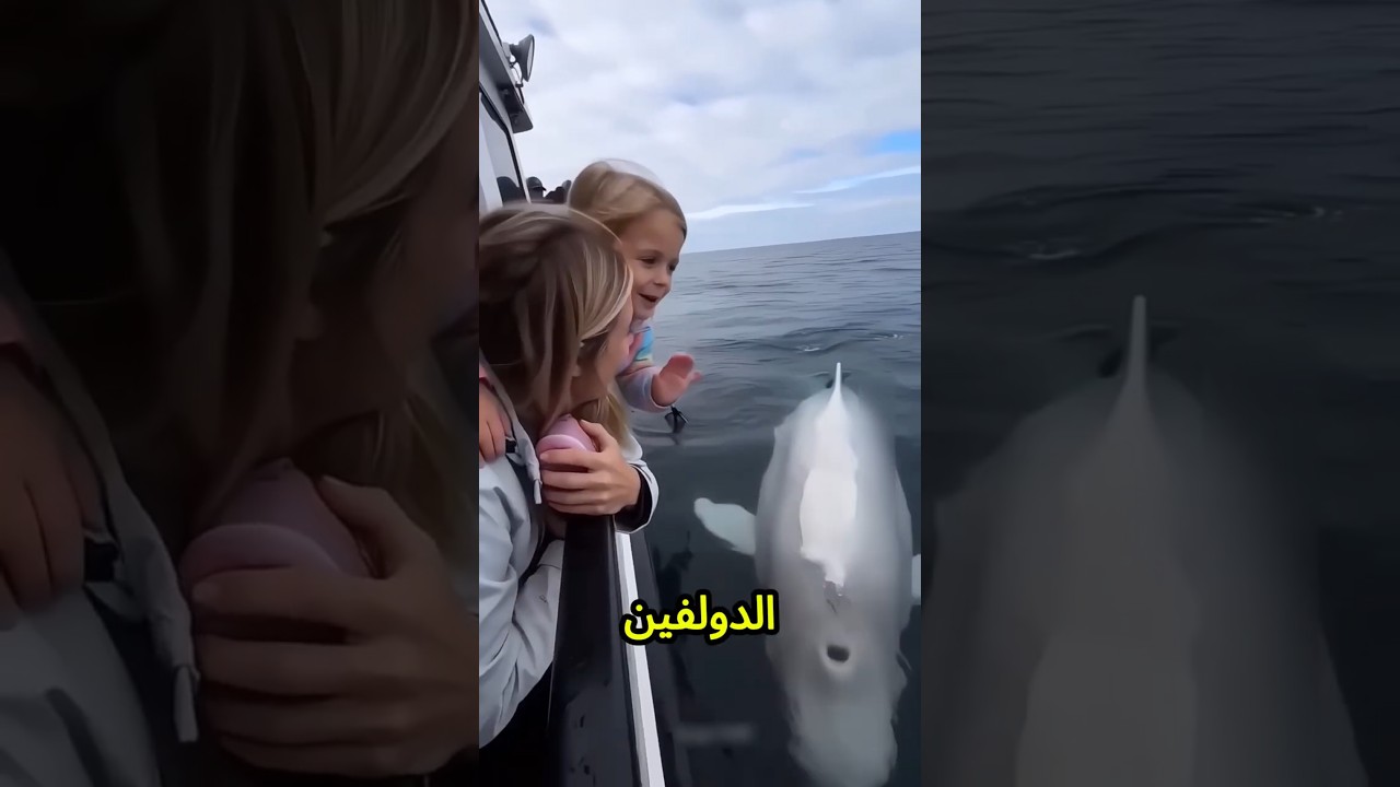 ينهر يا ماما، الشبشب بتاعي وقع في البحر قدام الدولفين!😱🩴🐬