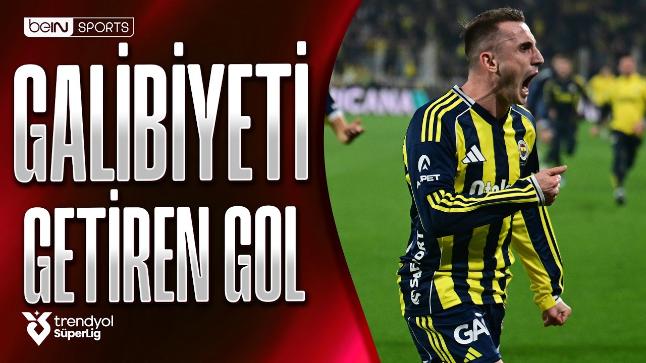 Kerem Aktürkoğlu'ndan Derbide Galibiyeti Getiren Gol! | Fenerbahçe - Beşiktaş | Trendyol Süper Lig