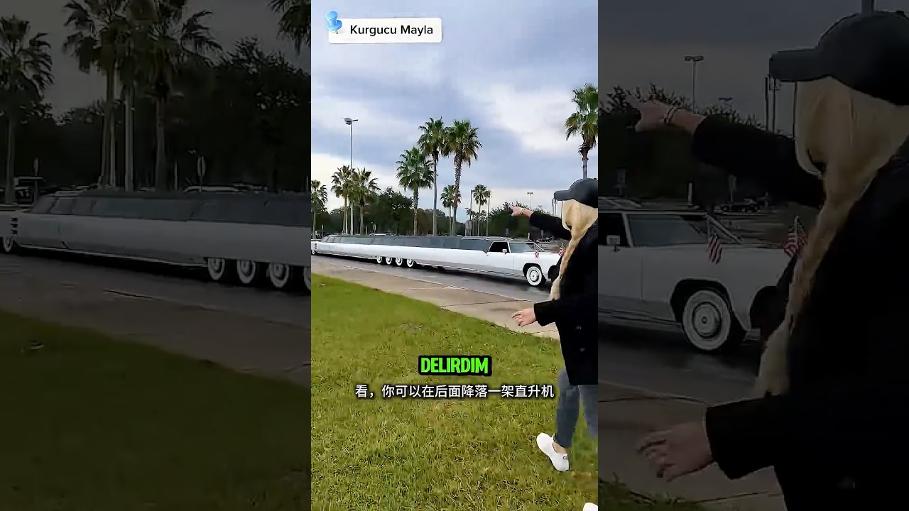 Dünyanın en uzun limuzini😂