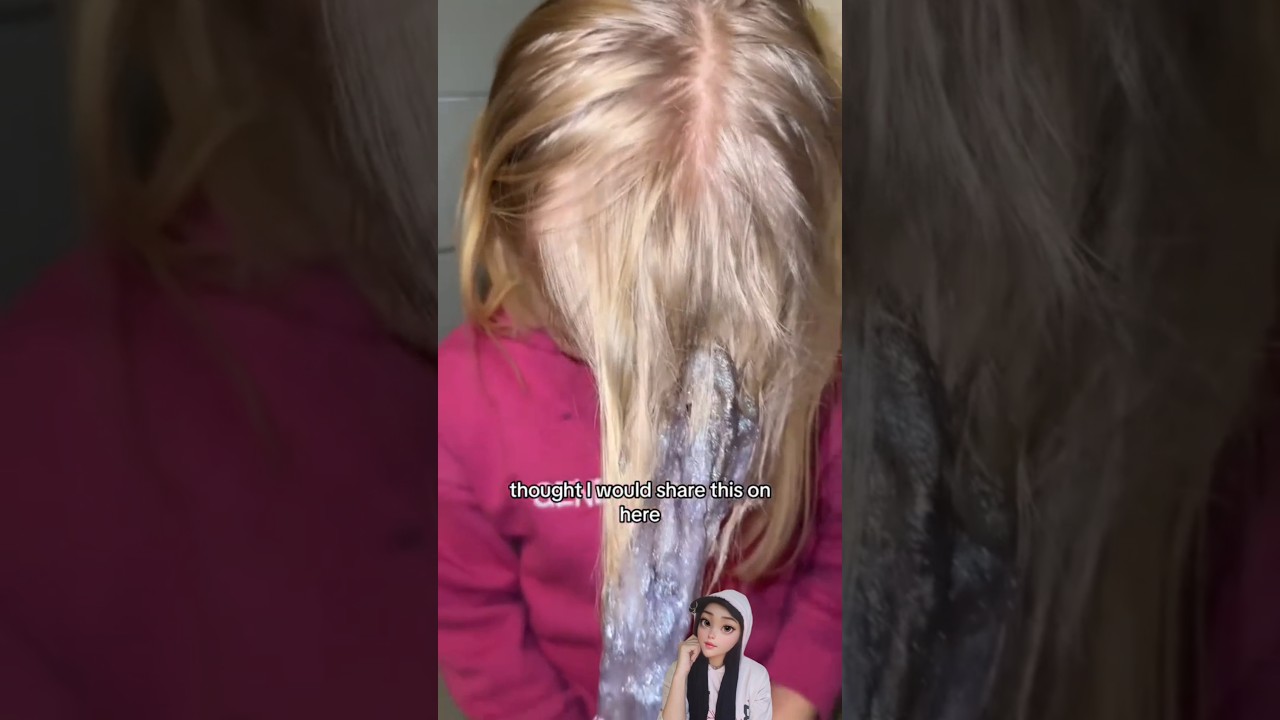 Saça yapışan zımbırtıyi çıkarma yöntemi deniyorum 😱