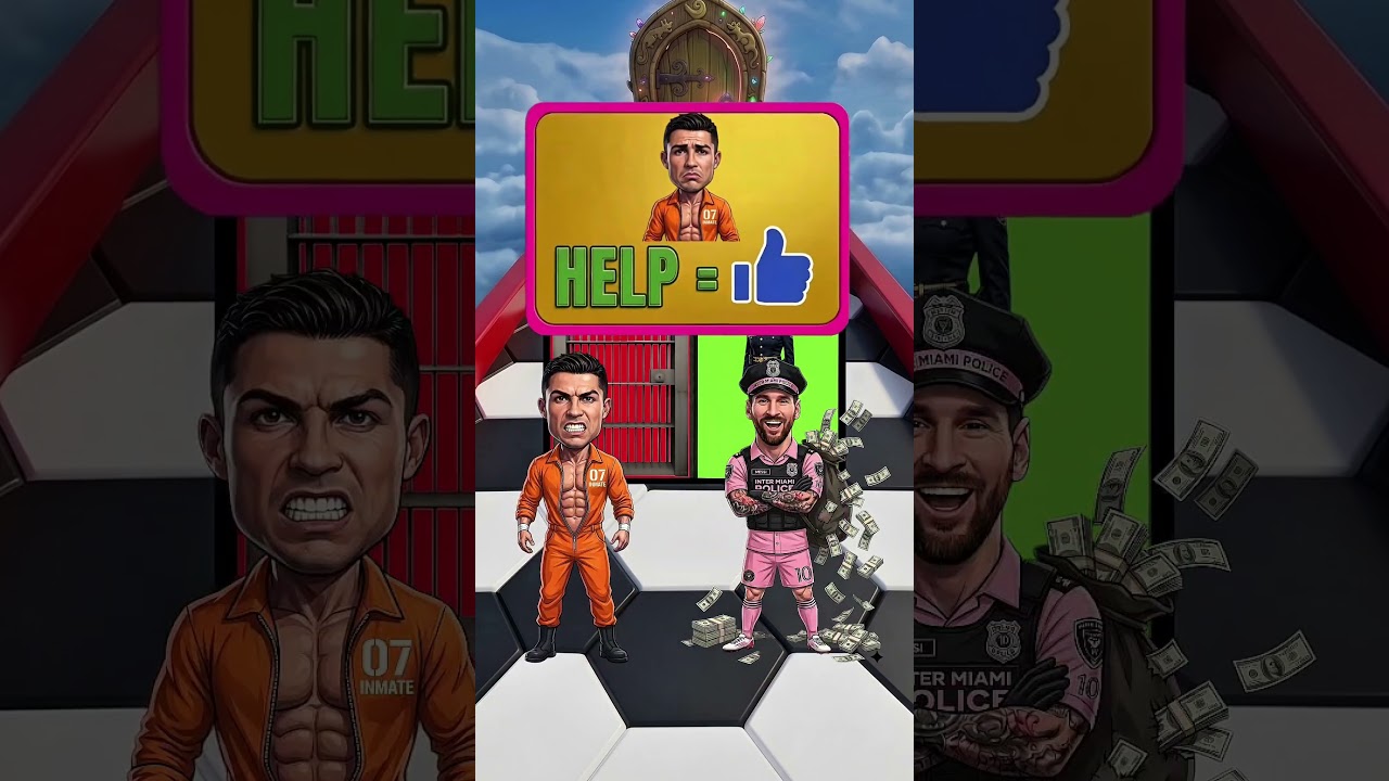 Cristiano Ronaldo vs Lionel Messi – Quem Roubou o Dinheiro? 💰😱