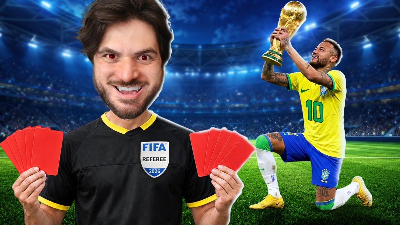 EU VIREI UM JUIZ DE FUTEBOL LADRÃO E VOU ROUBAR PRO BRASIL SER CAMPEÃO DA COPA DO MUNDO!