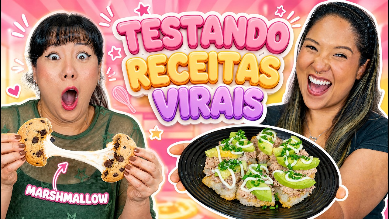 TESTANDO RECEITAS VIRAIS DA INTERNET | Blog das irmãs