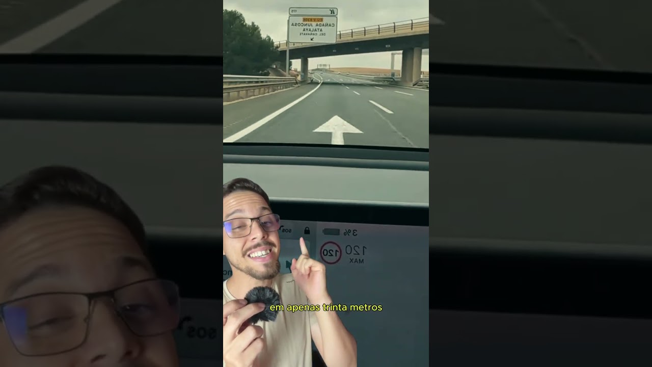 Carro ELÉTRICO Com 3% De Bateria No Meio Da Estrada, olha o Que Aconteceu 😱