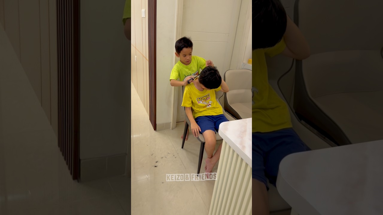 Akibat Keizo gunting rambut koko sembarangan⁉️