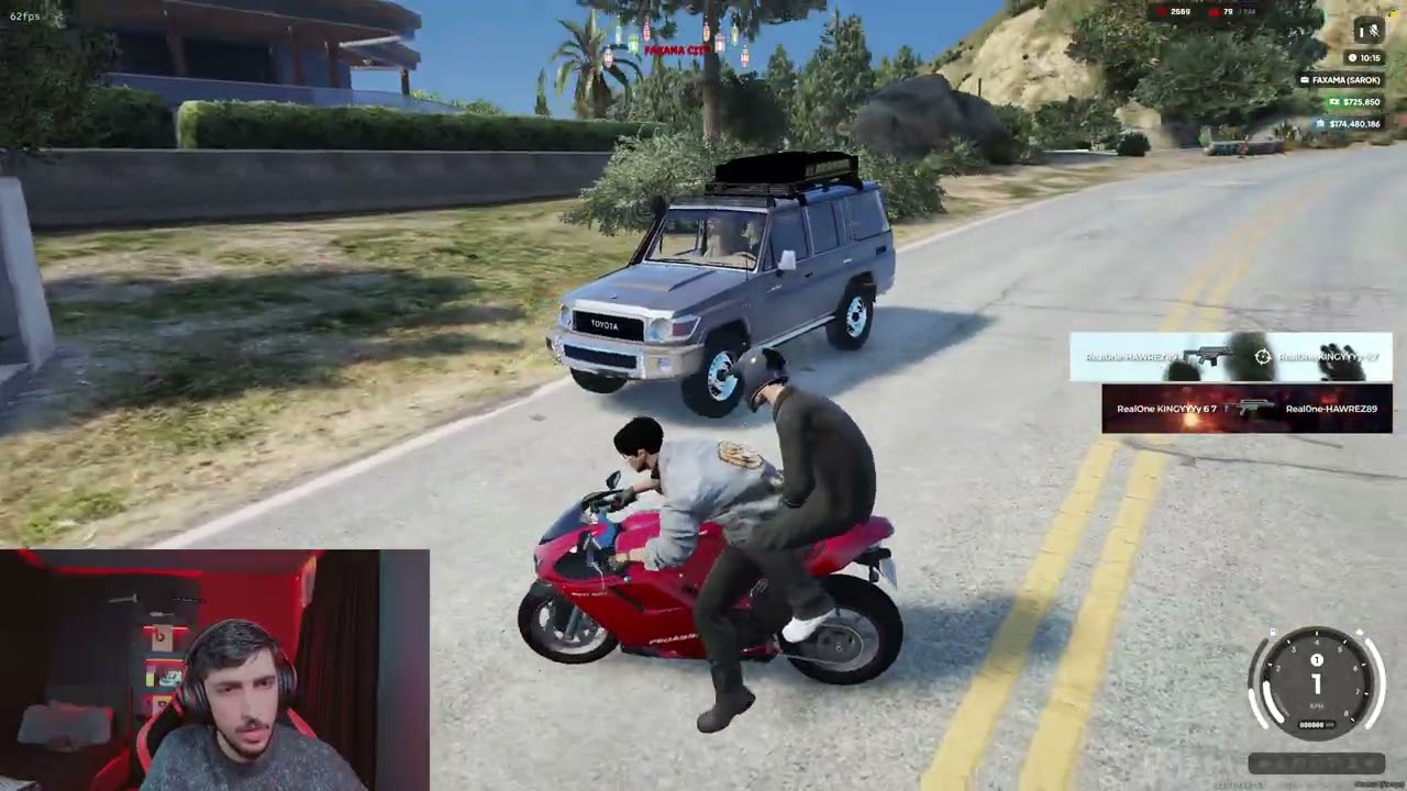 پروفيسور بوجي ب دژي لوردوي يه ؟ FAXAMA CITY FIVEM