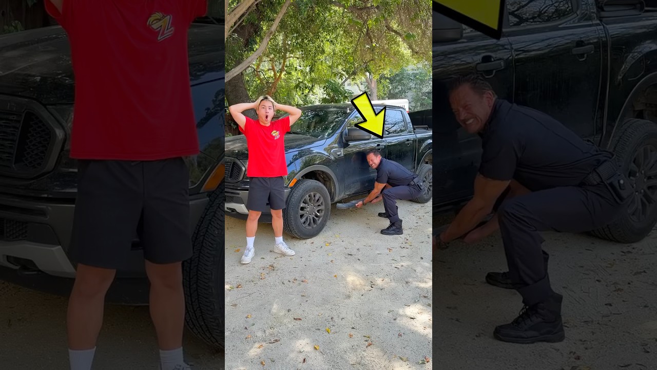 هل يستطيع رفع سيارة 😱😱