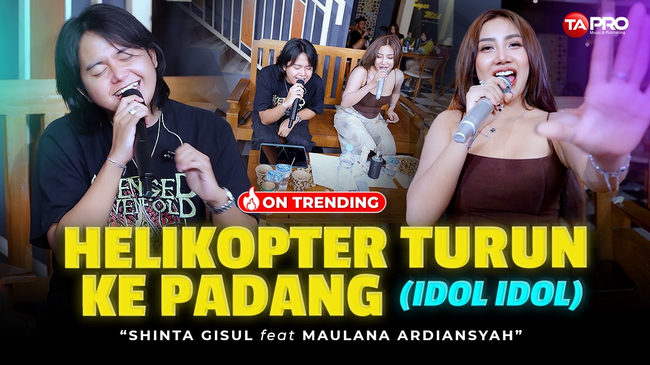 Maulana Ardiansyah Ft. Shinta Gisul - HELIKOPTER TURUN KE PADANG (Official Dangdut Live Session)