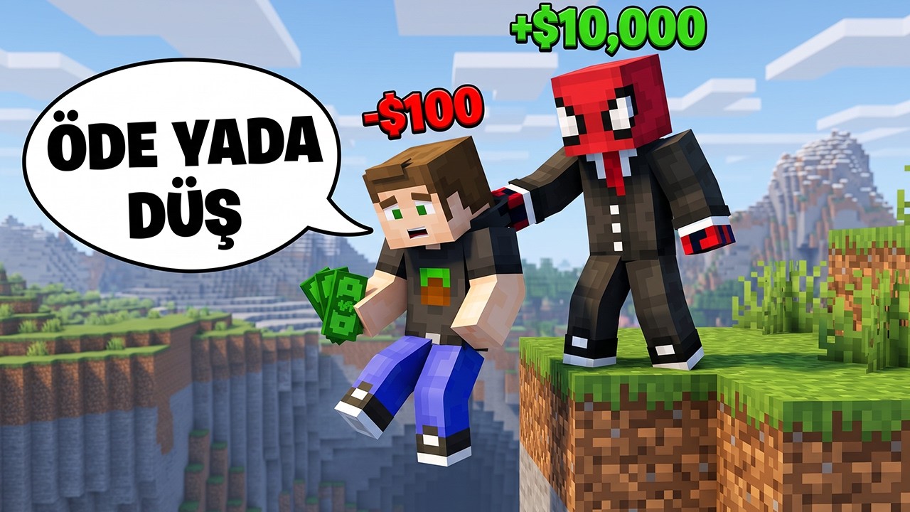 Para İçin Arkadaşlarımı Trolledim - Minecraft
