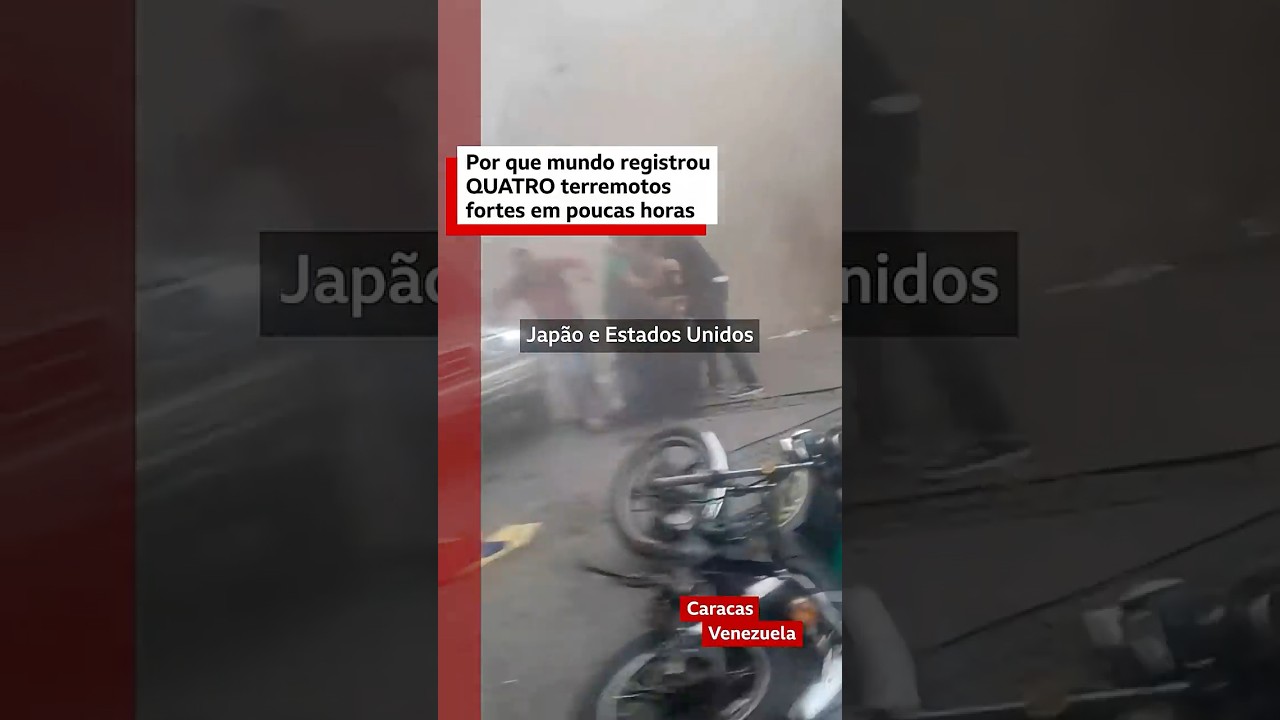 Quatro grandes terremotos em poucos dias: há relação entre os tremores na Venezuela, Japão e EUA?