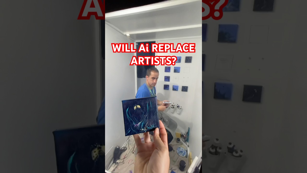 WILL Ai REPLACE ARTISTS? 🎨🤖🤔