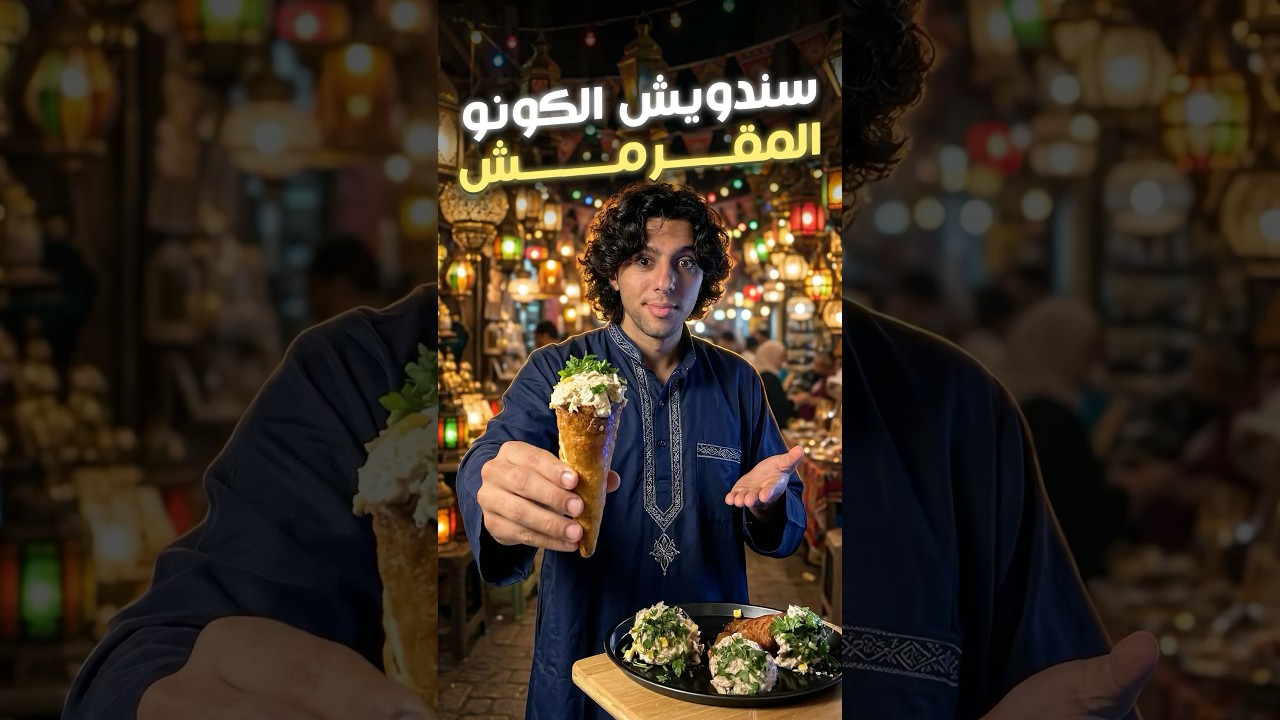 Tuna Crispy cono | كونو التونة المقرمش 🍣