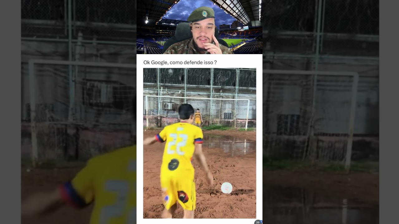 COMO QUE DEFENDE ESSE PÊNALTI? KKKKKKKKK