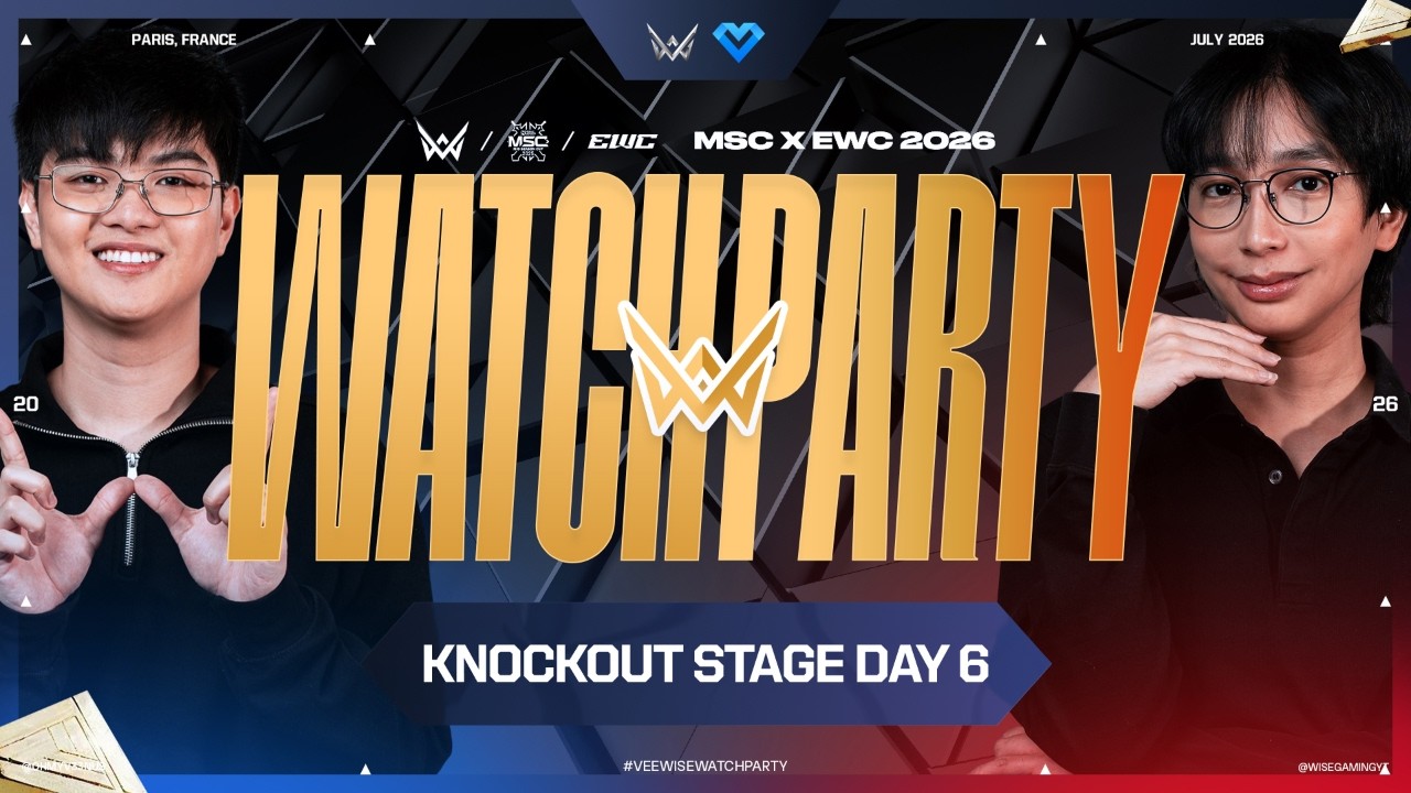 EWC 2026 MLBB | KNOCKOUT STAGE DAY 6 | VEEWISE WATCH PARTY